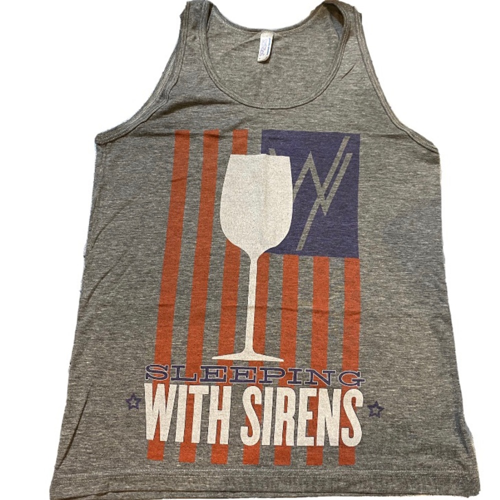 EUC Sleeping with Sirens SWS Band Tank Size Small